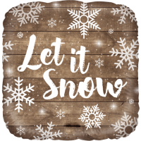 Let it Snow balloon
