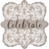 Lace Celebrate Balloon in a Box Small Image