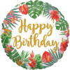Tropical Birthday Holographic Balloon in a Box Small Image