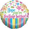Pastel Hope Youre feeling Better Balloon in a Box Small Image