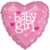 Pink Baby Girl Balloon in a Box Small Image