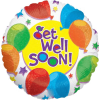Balloons Stars Get Well Holographic Balloon in a Box Small Image