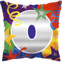 Big Square Zero balloon