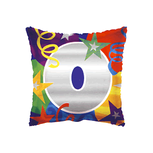 Big Square Zero Balloon in a Box