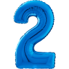Giant Blue 2 Balloon in a Box Small Image