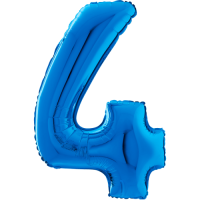 Giant Blue 4 balloon