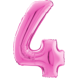 Giant Pink 4 Balloon in a Box