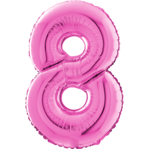 Giant Pink 8 Balloon in a Box