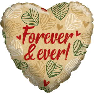 Leaves Forever and ever Balloon in a Box