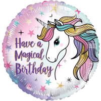 Magical Unicorn Birthday balloon