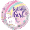 Unicorn Birthday Girl Balloon in a Box Small Image