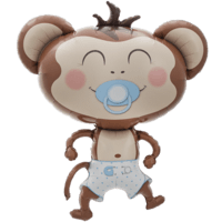 Cute Baby Boy Monkey balloon