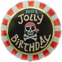 Pirate Jolly Birthday balloon
