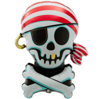 Pirate Jolly Roger balloon