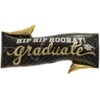 Hip Hip Hooray Graduate Balloon in a Box Small Image