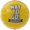 Way To Go Graduate Yellow Balloon in a Box Small Image