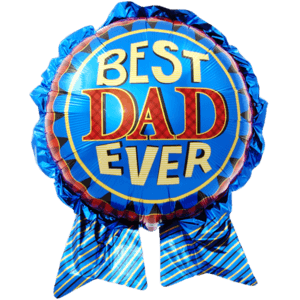 Best Dad Ever Award Balloon in a Box