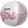 Pink Baby Girl Sphere Balloon in a Box Small Image
