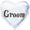 Groom Heart Balloon in a Box Small Image