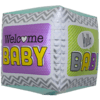 Welcome Baby Cube Pattern Balloon in a Box Small Image