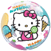 Hello Kitty Birthday Sweets Bubble Balloon in a Box Small Image