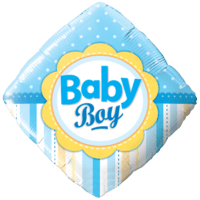 Blue Diamond Baby Boy balloon