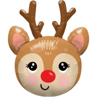 Red-Nosed Reindeer balloon