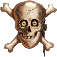 Skull & Crossbones balloon