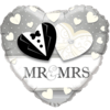 Elegant Wedding Foil Balloon Balloon in a Box Small Image