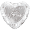 Just Married Foil Balloon Balloon in a Box Small Image