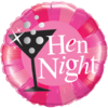 Pink Hen Night Cocktails Balloon in a Box Small Image