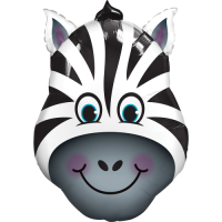 Giant Zany Zebra balloon