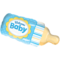 Welcome Baby Bottle balloon