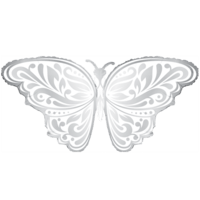 44" Giant Wedding Butterfly balloon