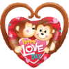 39" Happy Love Day Balloon in a Box Small Image