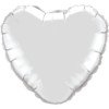 Silver Heart Balloon in a Box Small Image