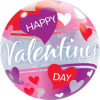 Happy Valentines Hearts Balloon in a Box Small Image