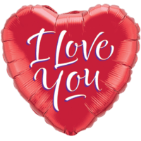 Huge I Love You Heart balloon
