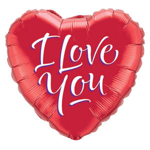 Huge I Love You Heart Balloon in a Box