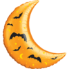 Bat Crescent Moon Balloon in a Box Small Image