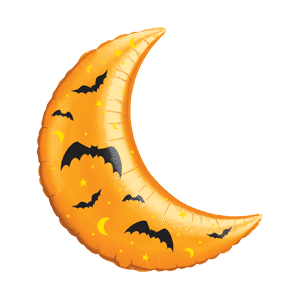 Bat Crescent Moon Balloon in a Box