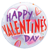 Valentine's Bold Hearts Bubble Balloon in a Box Small Image