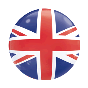 Flag of United Kingdom Balloon in a Box
