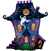 Ghostly Haunted House Balloon in a Box Small Image
