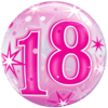 18 Sparkly Birthday Bubble Balloon in a Box Small Image