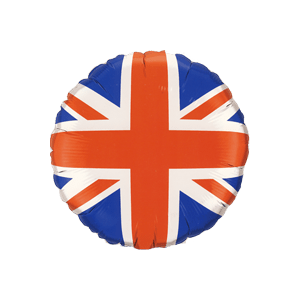 Union Jack Flag Balloon in a Box