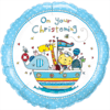 "On Your Christening" Foil Balloon Balloon in a Box Small Image