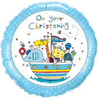 "On Your Christening" Foil Balloon balloon