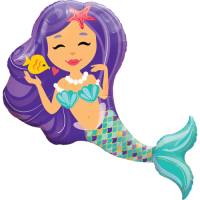 Mermaid balloon