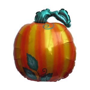 Shiny Pumpkin Balloon in a Box